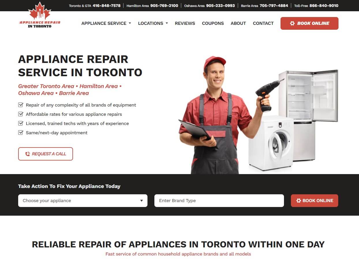 Appliance Store Layout